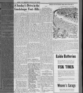 1930 - Beckwith Murder Story
